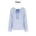 fano_Space_Cotton_Blue_White_Fine_Stripe_Office_Women_Long_Sleeve_T-Shirts_MISSTT