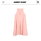 audreyyang_Linen_Blend_V-neck_Sleeveless_A_Line_Casual_Pink_Maxi_Dresses_MISSTT