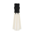 unspoken_Elegant_Beaded_High_Waist_A_Line_Sleeveless_Office_Polyester_Maxi_Dresses_MISSTT