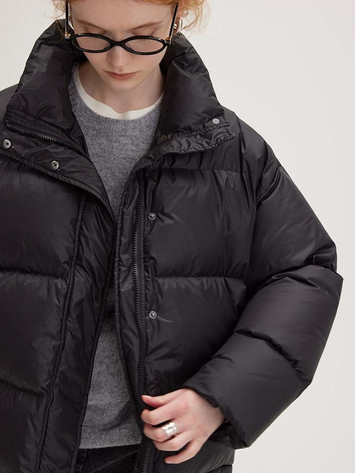 fano Light 150G 90 Percent White Duck Down Commuter Stand Collar Zipper Down Jackets