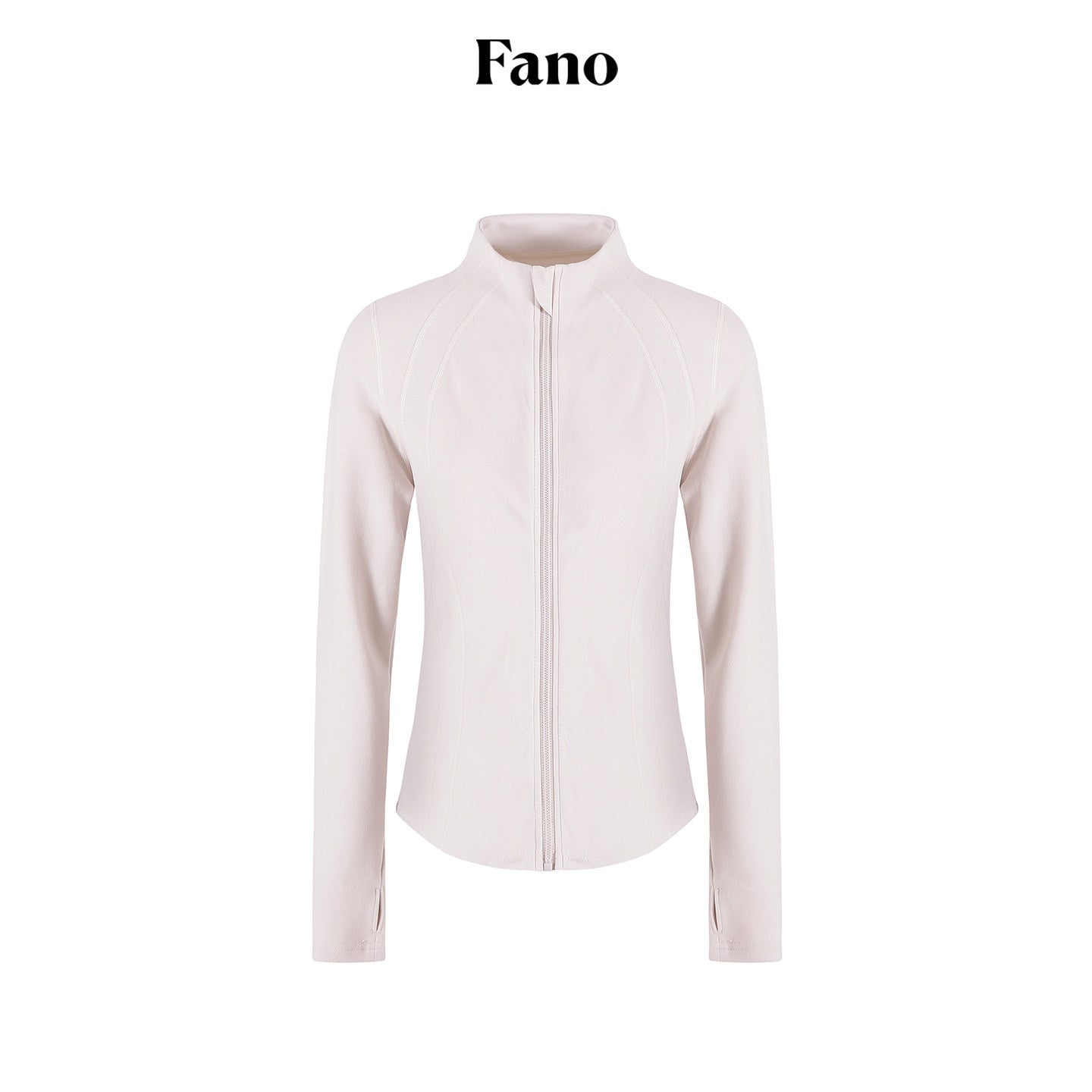 fano_Stretch_Long_Sleeve_Zip_Front_Sporty_Standard_Fit_Women_Solid_Lounge_Sets_MISSTT