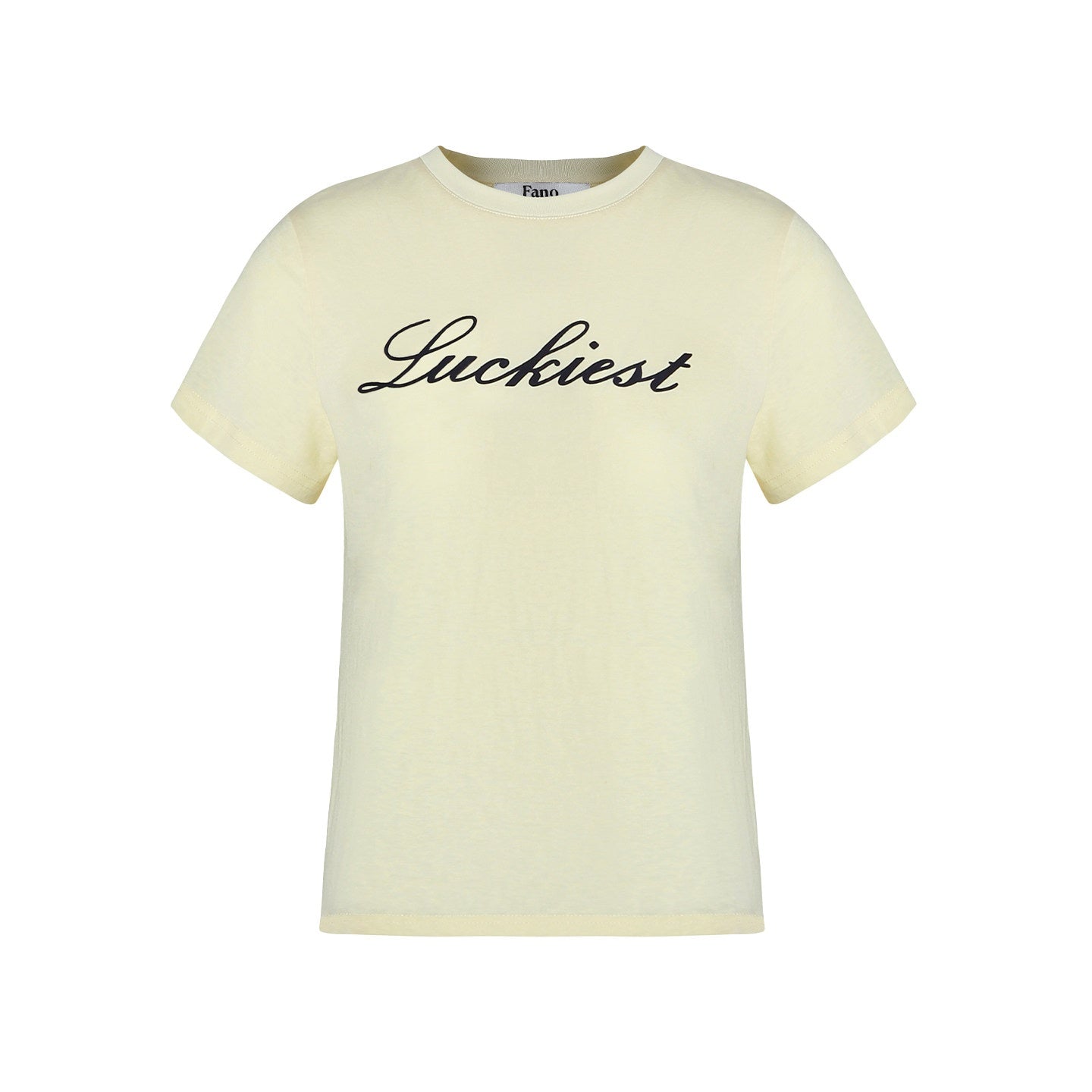 fano_Creative_Print_Slim_Fit_Korean_Commuter_Black_Yellow_Short_Sleeve_T-Shirts_MISSTT