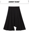 audreyyang_Hand_Pleated_Lined_Asymmetrical_A_Line_Mid_Waist_Polyester_Blend_Midi_Skirts_MISSTT