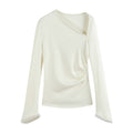 someone_sometimes_Elegant_Office_Pullover_Regular_Women_Solid_Cream_Charcoal_Knitwear_Sweaters_MISSTT