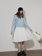 Lofi choose Soft Wool Blend Cozy Knit Button Front Relaxed Fit Office Women Cardigans