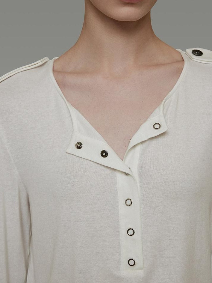 unspoken Breathable Skin Friendly Minimal Slim Fit Button Women Office Knitwear Cardigans