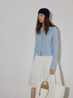 Lofi choose Soft Wool Blend Cozy Knit Button Front Relaxed Fit Office Women Cardigans