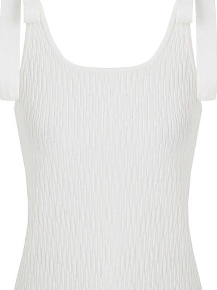 fano Slim Viscose Nylon Spaghetti Strap Office Cropped Solid Black White Camisoles