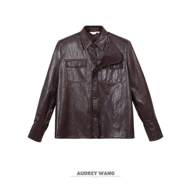 audreyyang_Premium_Pu_Leather_Lapel_Long_Sleeve_Tailored_Womens_Black_Wine_Leather_Jackets_MISSTT