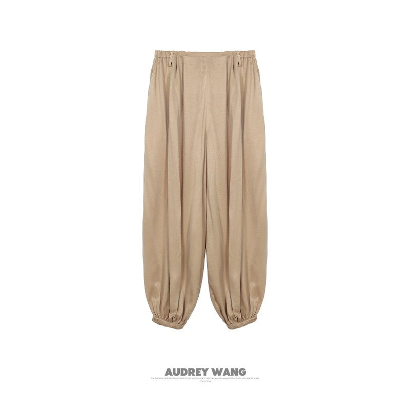 audreyyang_Soft_Cupro_Blend_Casual_Tapered_Jogger_Natural_Waist_Women_Sweatpants_MISSTT