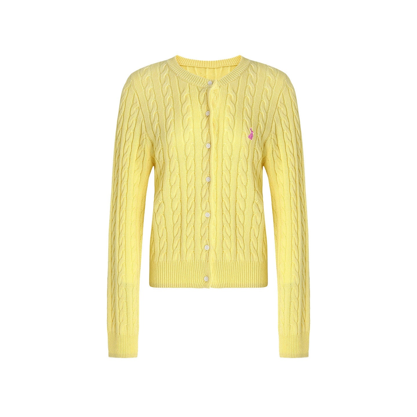 fano_Thermal_Wool_Blend_Straight_Fit_Round_Neck_Single_Button_Women_Knit_Cardigans_MISSTT