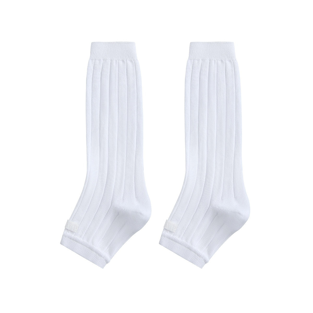fano_Everyday_Minimalist_Mid_Calf_Solid_Color_Black_White_Women_Size_39_45.5_Socks_MISSTT