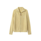 ikyou_Warm_Zipper_Stand_Collar_Loose_Knit_Commuter_Yellow_Wool_Blend_Cardigans_MISSTT