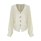 unspoken_Cream_Polyester_Sailor_Collar_Button_Front_Loose_Fit_Office_Minimalist_Blouses_MISSTT