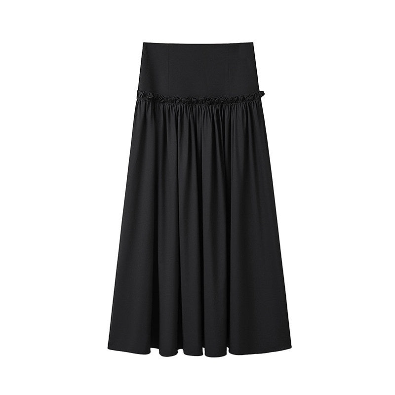 someonesometimes_Bamboo_Blend_Sleeveless_Vest_High_Waist_Skirt_Office_Women_Top_&_Skirt_Sets_MISSTT