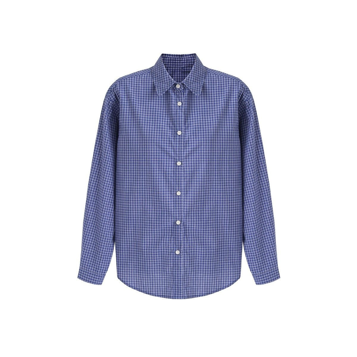 fano_Skin_Friendly_Breathable_Cotton_Loose_Fit_Buttoned_Collared_Women_Blue_Shirts_MISSTT