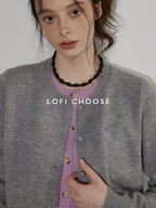 Lofi choose Cozy Lightweight Loose Fit Long Sleeve Office Women Knitwear Cardigans