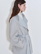 fano 68 Percent Wool Blend Korean Commuter Straight Fit Blazer Women Wool Coats