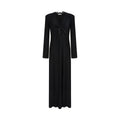 unspoken_Lyocell_Knit_Lace_Trim_Fitted_Waist_Minimal_Commuter_V-neck_Maxi_Dresses_MISSTT
