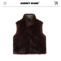 audreyyang_Warm_Reversible_Faux_Fur_Stand_Collar_Sleeveless_Relaxed_Olive_Short_Coat_MISSTT