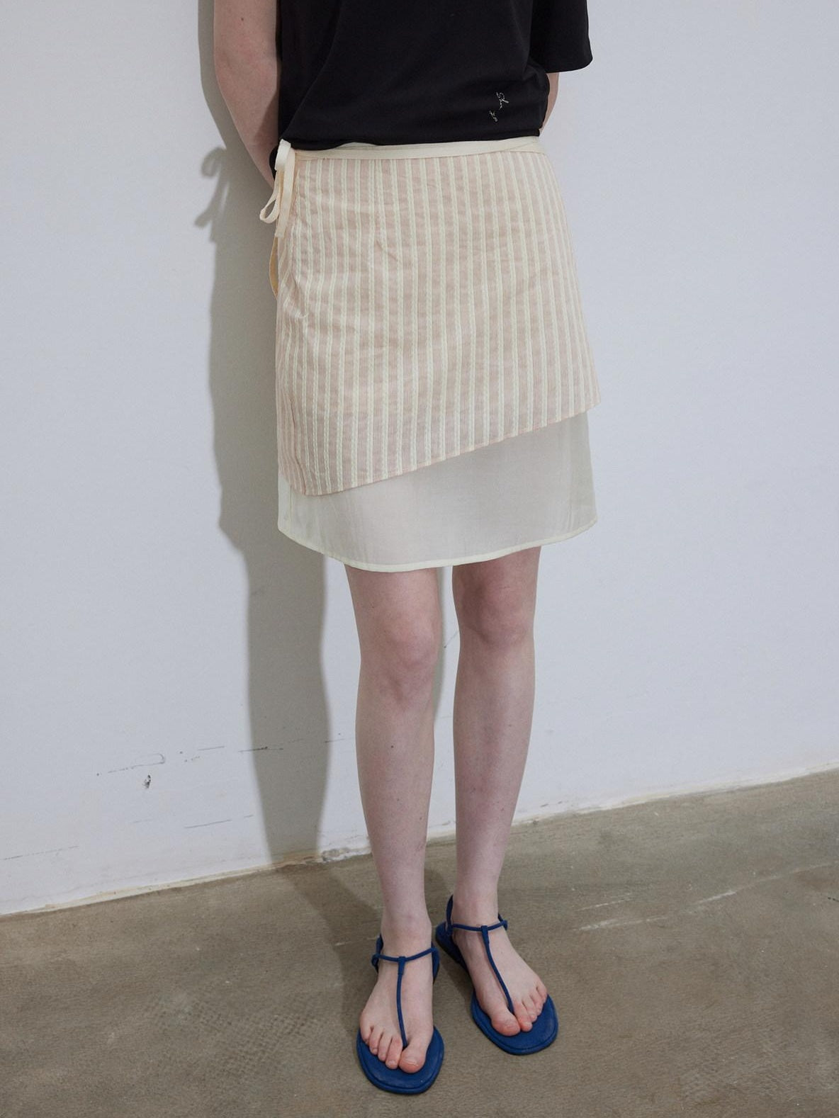 Lofi choose High Waist Flattering A Line Loose Fit Office Casual Pink Midi Skirts