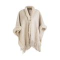 unspoken_Pure_Wool_V-neck_Hidden_Button_Oversized_Apricot_Minimal_Work_Knitwear_Cardigans_MISSTT