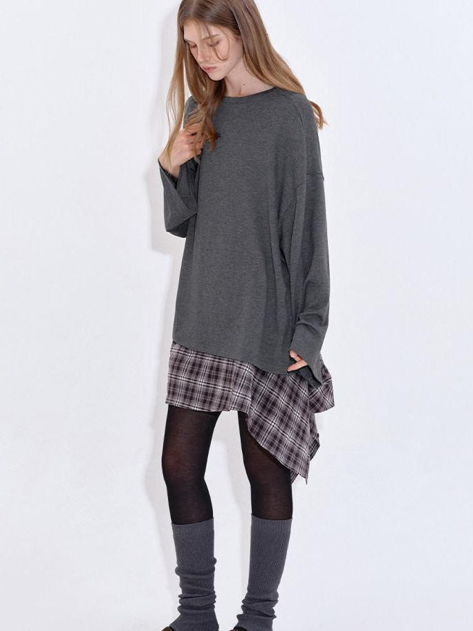 fano Soft Breathable Cotton Blend Minimal High Tube Women Casual Everyday Socks