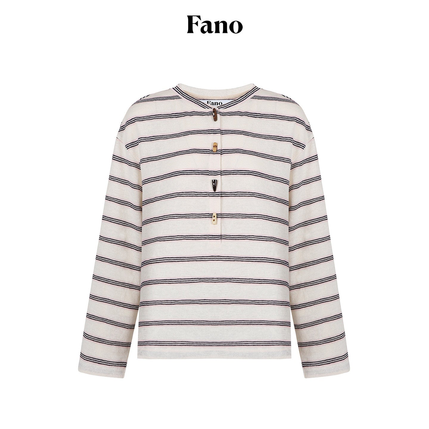 fano_Cotton_Blend_Relaxed_Loose_Round_Neck_Women_Striped_Long_Sleeve_T-Shirts_MISSTT