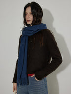 Lofi choose Soft Relaxed Casual Buttoned Round Neck Long Sleeve For Women Cardigans