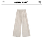 audreyyang_Linen_Blend_V-neck_Vest_Trousers_Solid_Minimal_Original_Design_Top_&_Pants_Sets_MISSTT