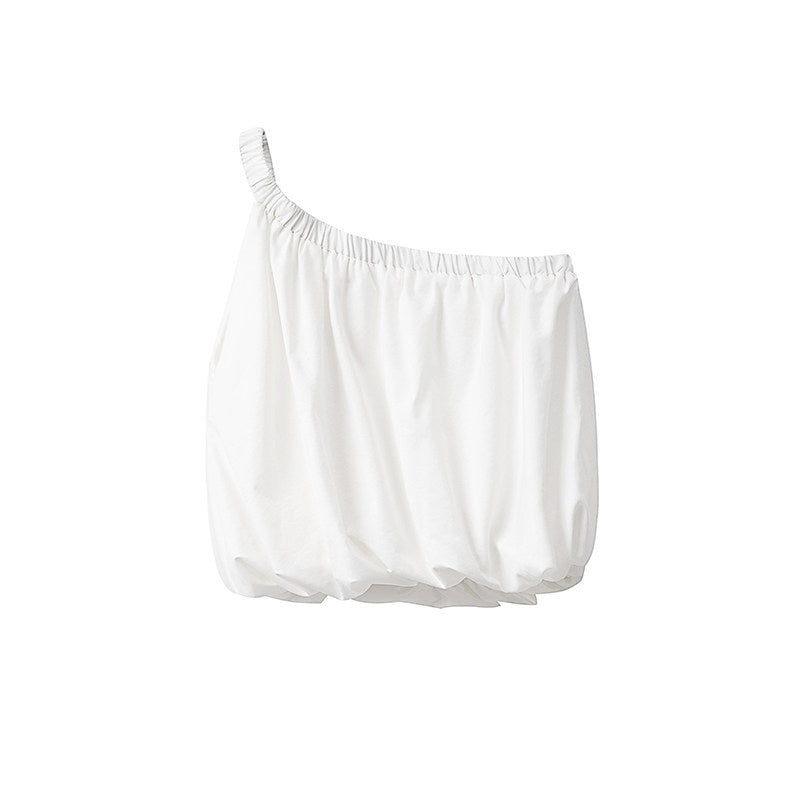 someone_sometimes_Soft_Cotton_One_Shoulder_Crop_Ages_18_25_Milk_White_Matching_Top_&_Skirt_Sets_MISSTT