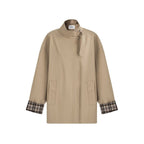 fano_Khaki_Loose_Fit_Single_Breasted_Mid_Length_Korean_Casual_Women_Trench_Coats_MISSTT
