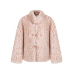 unspoken_Warm_Thick_Stand_Collar_Loose_Fit_Rounded_Hem_Women_Pink_Solid_Short_Coat_MISSTT