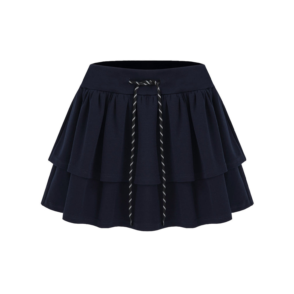 fano_Navy_Polo_Short_Sleeve_Two_Piece_Pullover_Mini_Skirt_For_Women_Top_&_Skirt_Sets_MISSTT