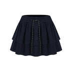 fano_Navy_Polo_Short_Sleeve_Two_Piece_Pullover_Mini_Skirt_For_Women_Top_&_Skirt_Sets_MISSTT