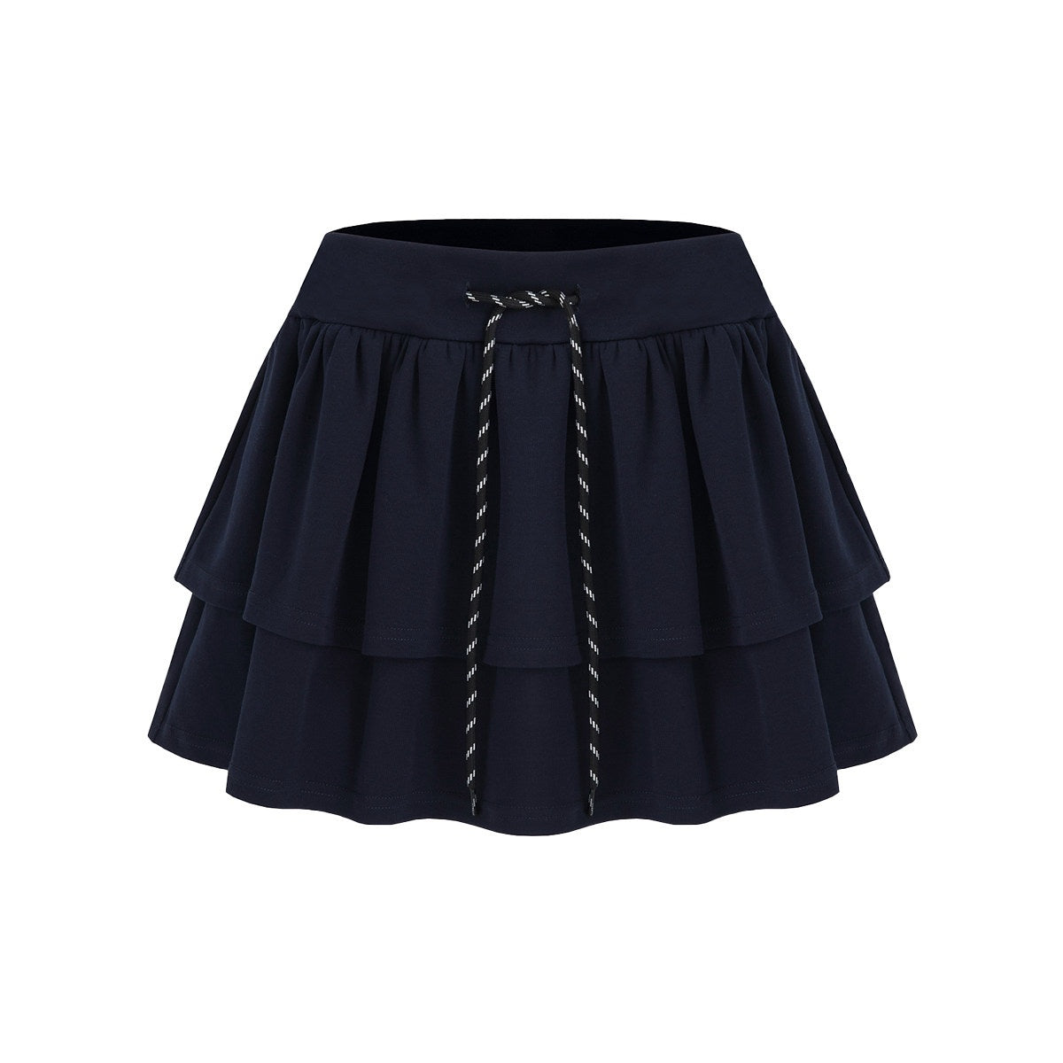fano_Navy_Polo_Short_Sleeve_Two_Piece_Pullover_Mini_Skirt_For_Women_Top_&_Skirt_Sets_MISSTT