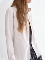 fano Stretch Long Sleeve Zip Front Sporty Standard Fit Women Solid Lounge Sets