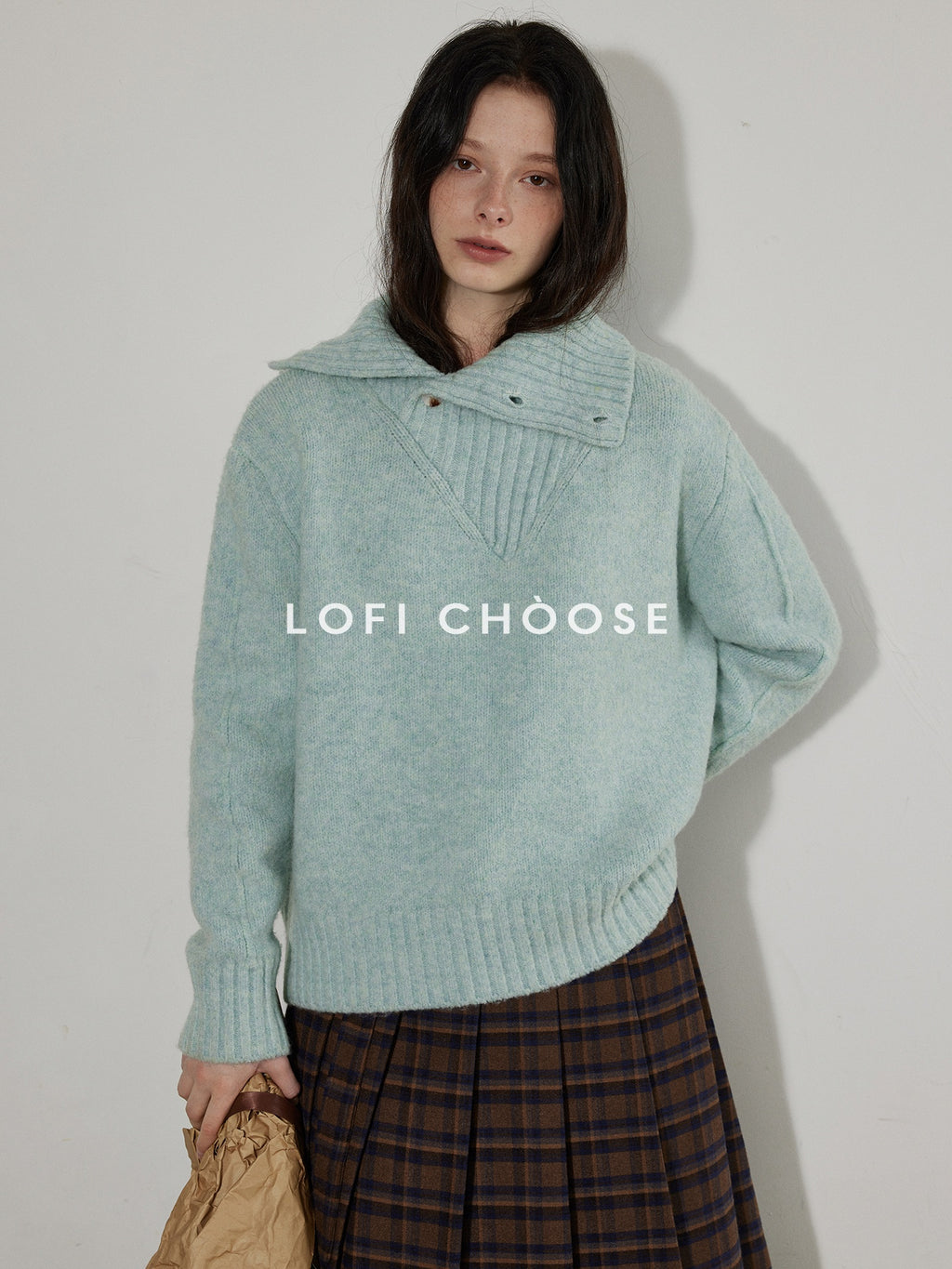 Lofi_choose_Cozy_High_Neck_Loose_Fit_Commuter_Knit_Pullover_Blue_Polyester_Sweaters_MISSTT