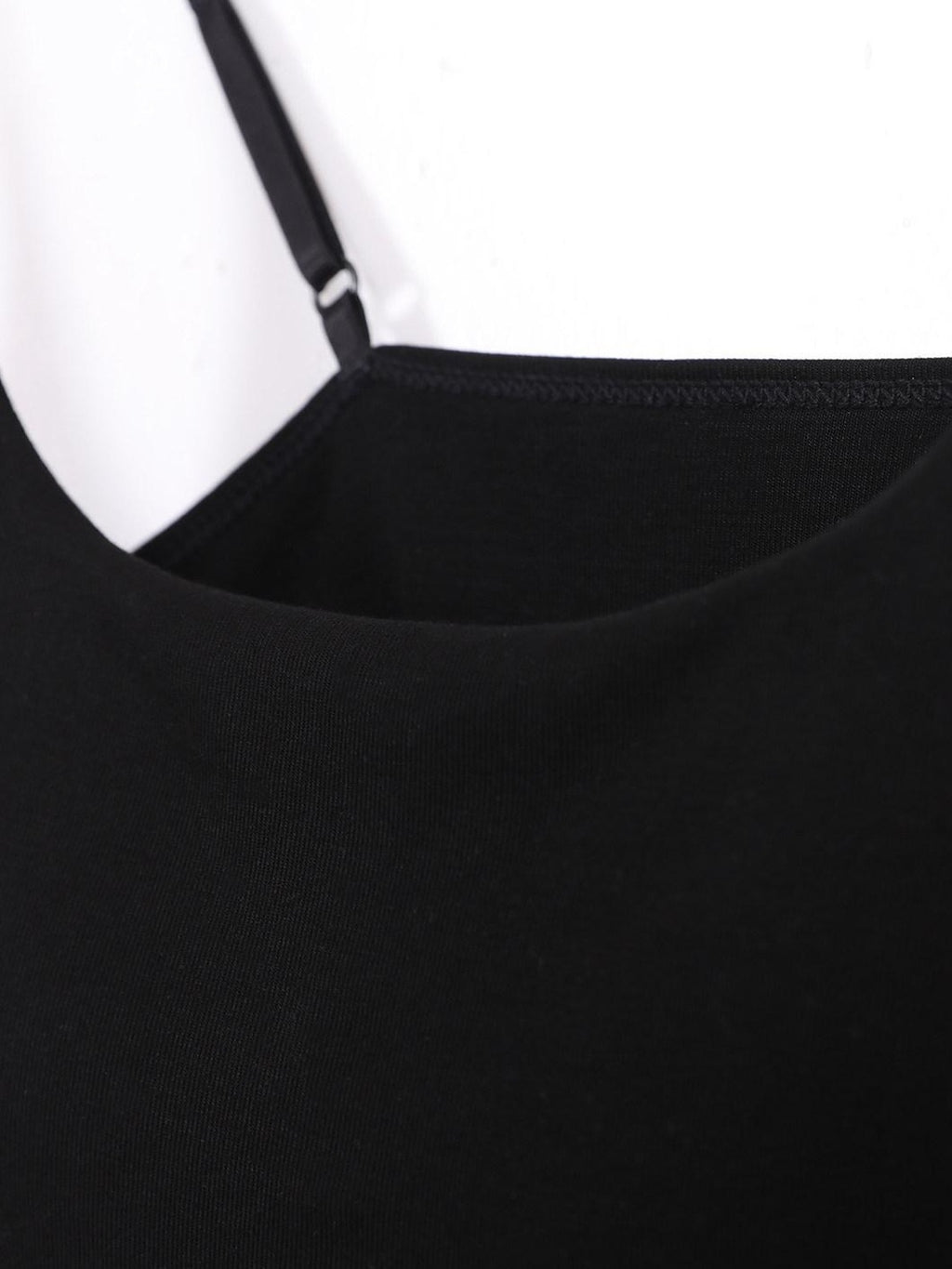 audreyyang Slim U Neck Built In Padding Polyester Blend One Size Versatile Women Camisoles