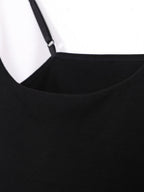 audreyyang Slim U Neck Built In Padding Polyester Blend One Size Versatile Women Camisoles