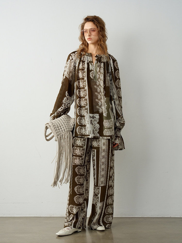 audreyyang_Sustainable_Viscose_Ramie_Printed_Loose_V-neck_Long_Sleeve_Women_Blouses_MISSTT