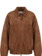 fano Windproof Casual Regular Turndown Collar Youth Brown Polyester Puffer Jackets
