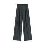unspoken_Belted_Natural_Waist_Minimal_Office_Chic_Deep_Gray_Women_Wide_Leg_Pants_MISSTT