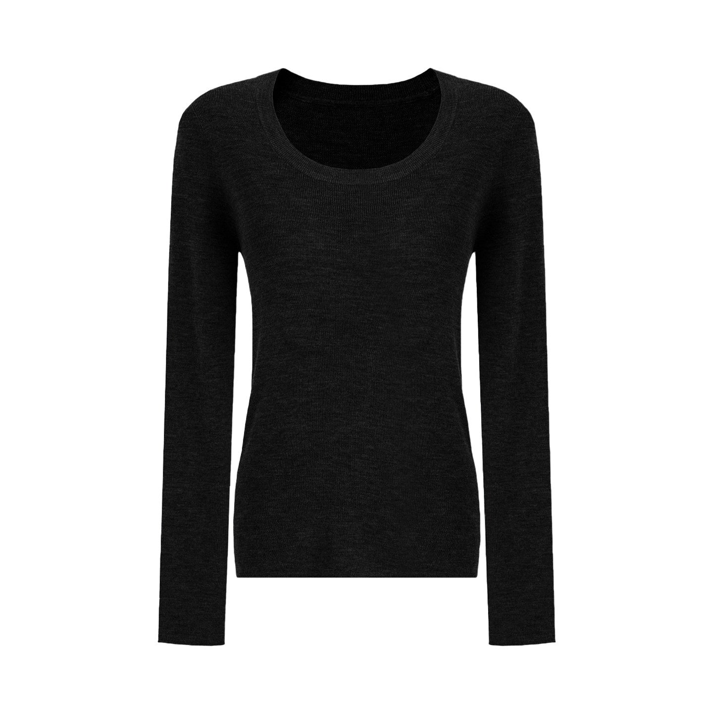 unspoken_Skin_Friendly_Breathable_Pure_Wool_Slim_Fit_Minimalist_Office_Women_Knit_Blouses_MISSTT