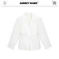 audreyyang_Durable_Viscose_Slim_Waist_Casual_Lapel_Button_Long_Sleeve_Blouses_MISSTT