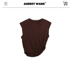 audreyyang_Recycled_Viscose_French_Chic_Pleated_Aline_Two_Piece_Sleeveless_Maxi_Dresses_MISSTT