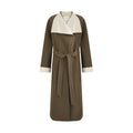 unspoken_Minimalist_Office_Loose_Longline_Poly_Blend_Women_Green_Trench_Coats_MISSTT