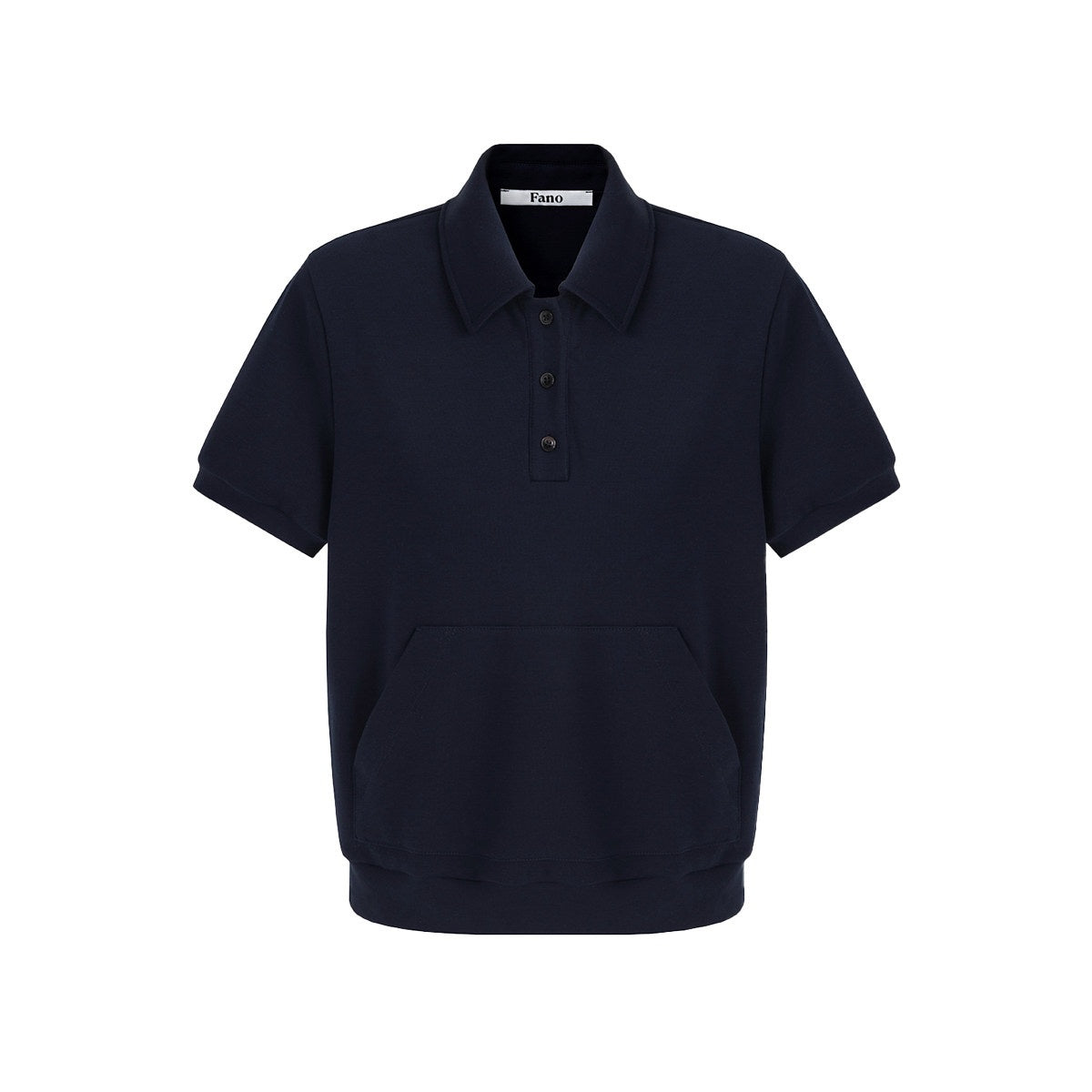 fano_Navy_Polo_Short_Sleeve_Two_Piece_Pullover_Mini_Skirt_For_Women_Top_&_Skirt_Sets_MISSTT