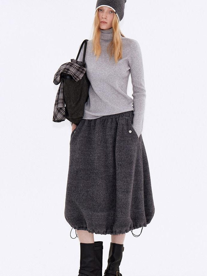 fano Soft Acrylic Blend Turtleneck Slim Fit Pullover Knit Women Everyday Sweaters
