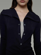 unspoken Breathable Modal Faux Twopiece Slim A Line V-neck Commuter Maxi Dresses